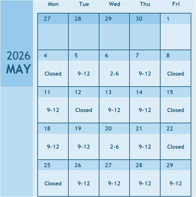 April 2026 Office Calendar